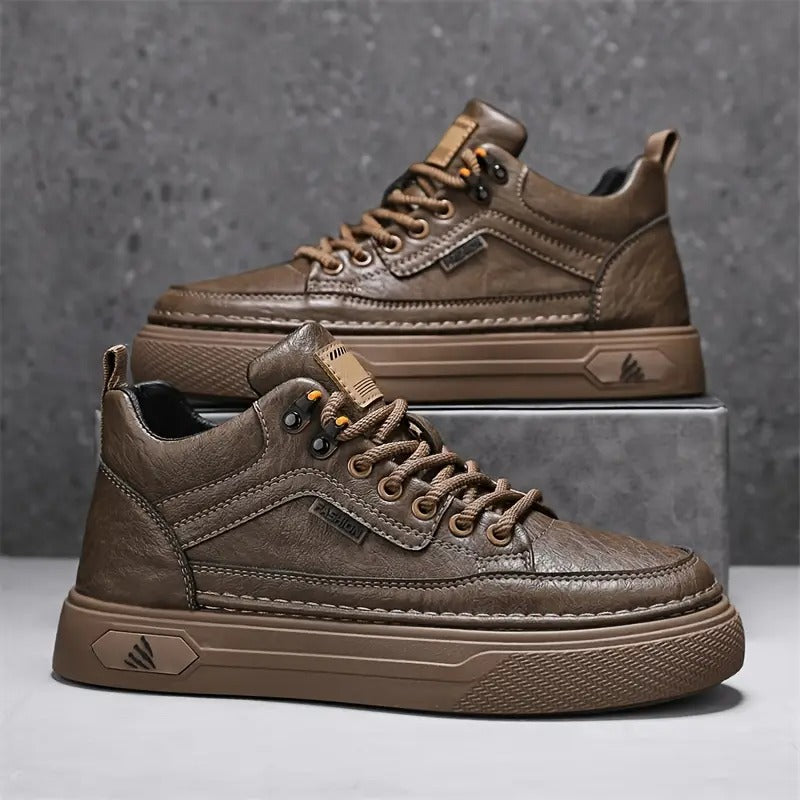 Elton - Botas Ortopédicas de Cuero⏐Edición Premium