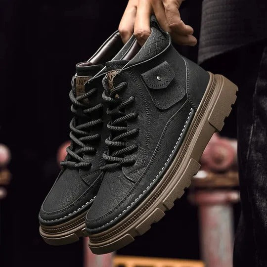 Gonza - Botas Ortopédicos de Cuero⏐Edición Premium