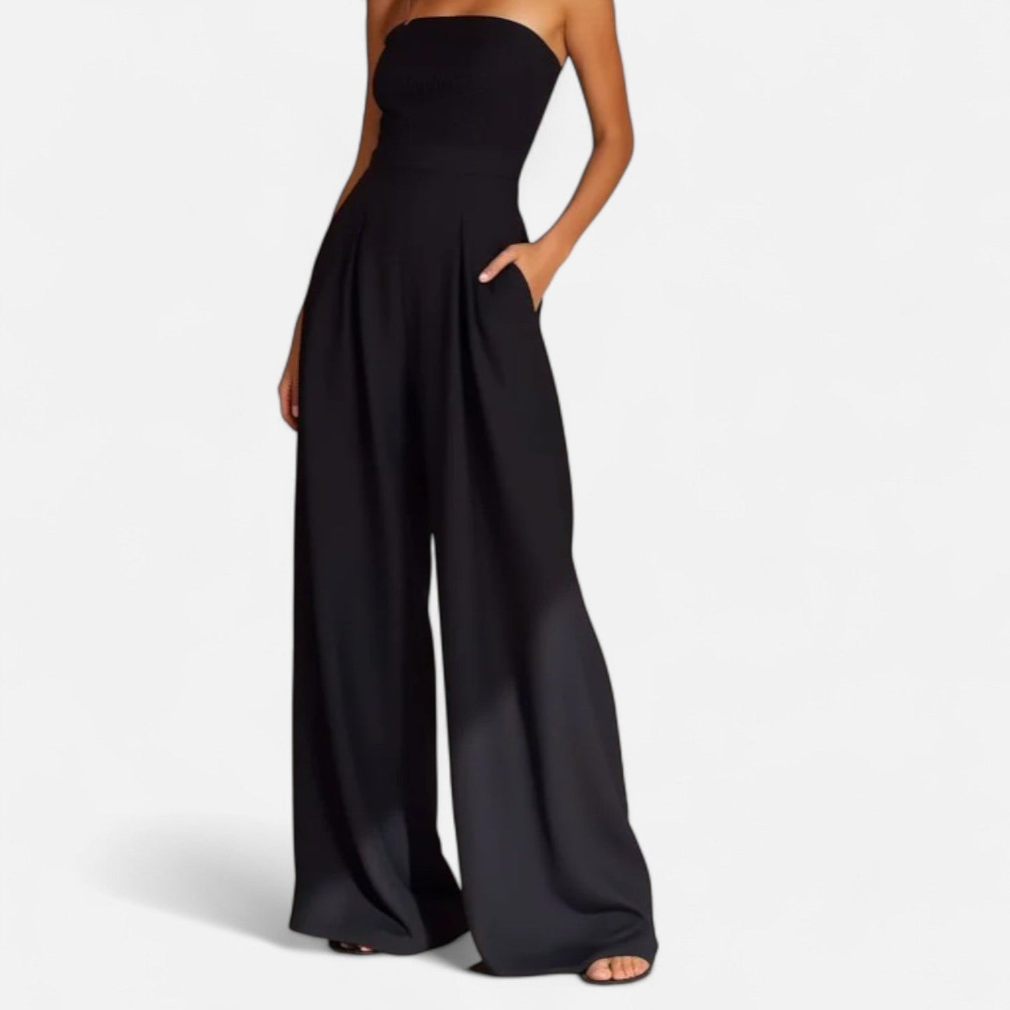 Mono Elegante sin Mangas para Mujer – Silueta Limpia con Sofisticación Atemporal y Estilo Contemporáneo